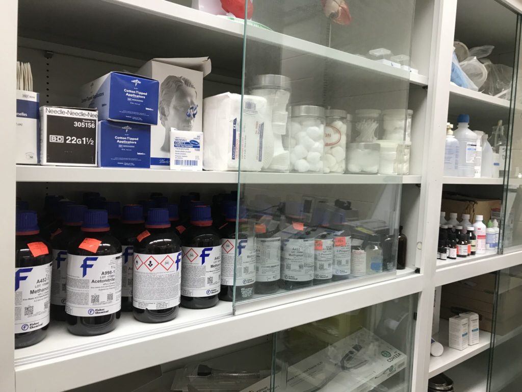 Cupboard of Medications