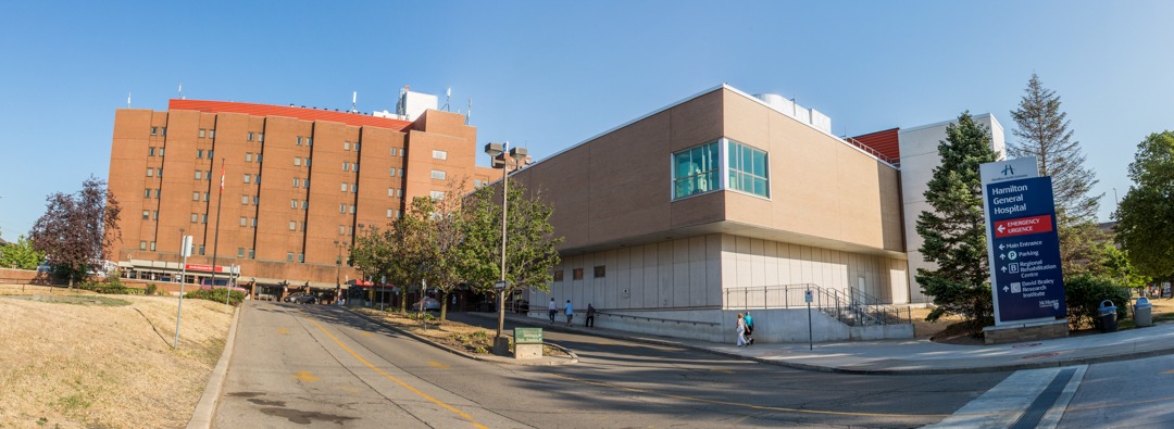 Hamilton General Hospital exterior
