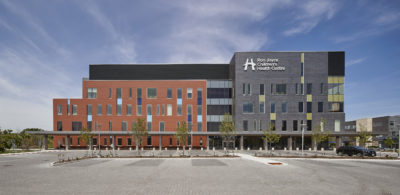 Exterior view of the Ron Joyce Children's Health Centre