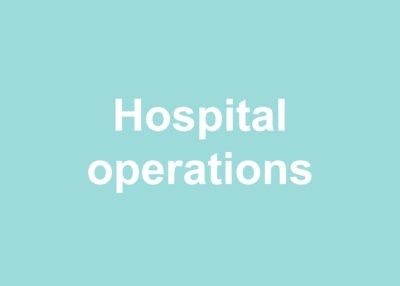 Hospital operations