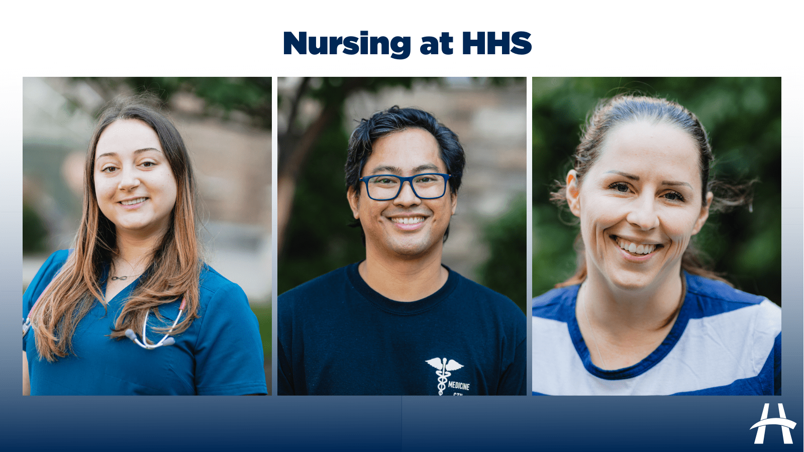 Three nurses collage
