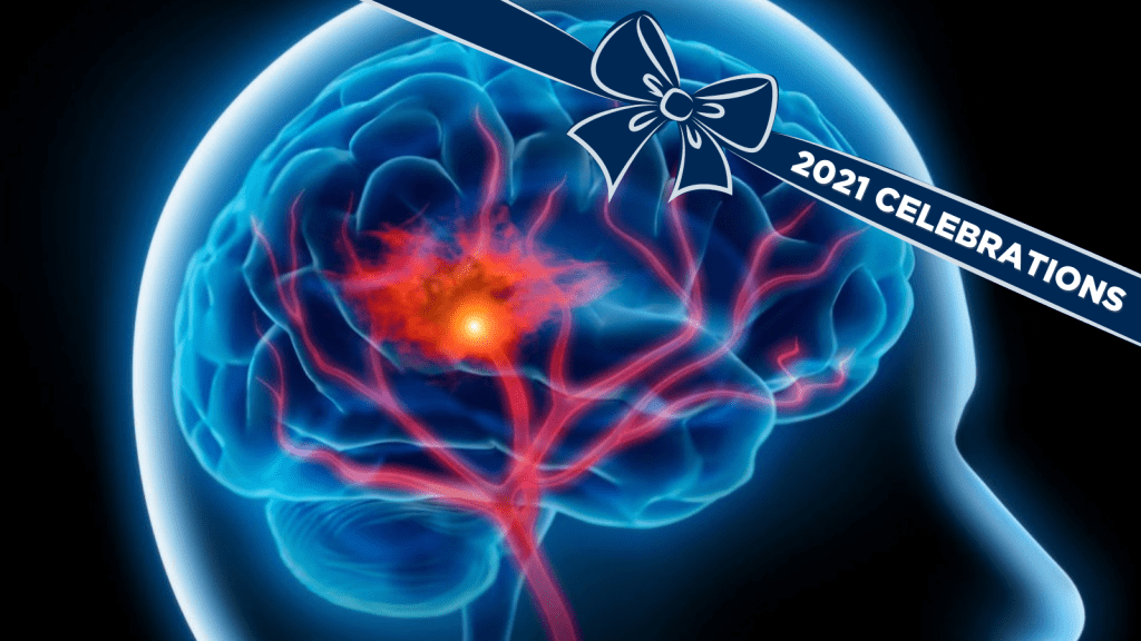 brain image showing clot