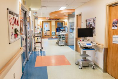 Eating disorders clinic space at McMaster Children's Hospital