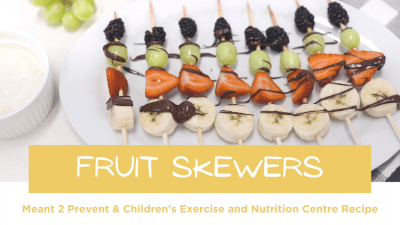 YouTube thumbnail image for fruit skewers