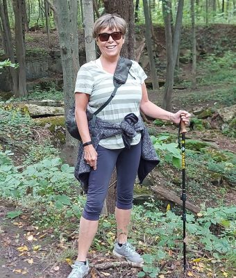 Karen Timmerman hiking